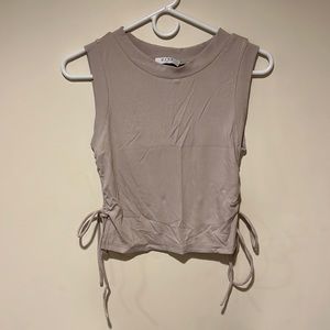 Womens Grey Bandit Top
